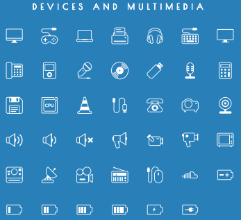 Free Line icons preview
